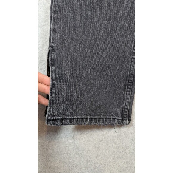 Abercrombie & Fitch Women Jeans 26x29 The 90s Straight Ultra High Rise Split Hem - Picture 12 of 13